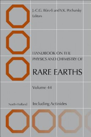 Kniha Handbook on the Physics and Chemistry of Rare Earths JC Bunzli