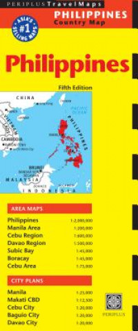 Nyomtatványok Philippines Travel Map Periplus Editors