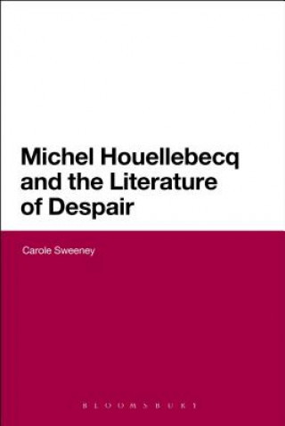 Kniha Michel Houellebecq and the Literature of Despair Carole Sweeney