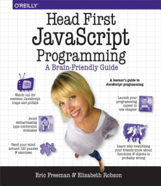 Kniha Head First JavaScript Programming Eric Freeman