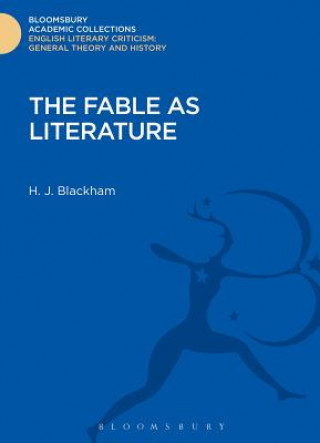 Kniha Fable as Literature Harold John Blackham