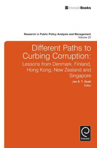 Buch Different Paths to Curbing Corruption Jon S T Quah
