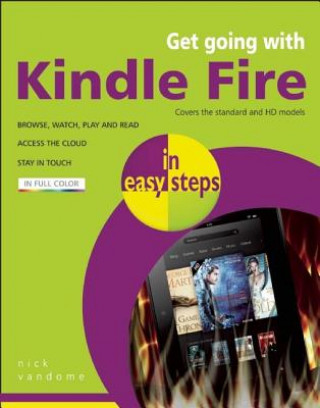 Kniha Get Going with Kindle Fire in Easy Steps Nick Vandome