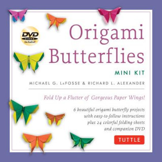 Könyv Origami Butterflies Mini Kit Michael G LaFosse