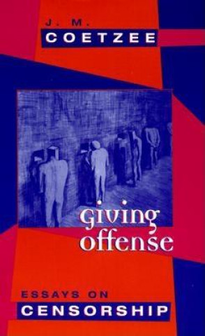 Livre Giving Offense J M Coetzee