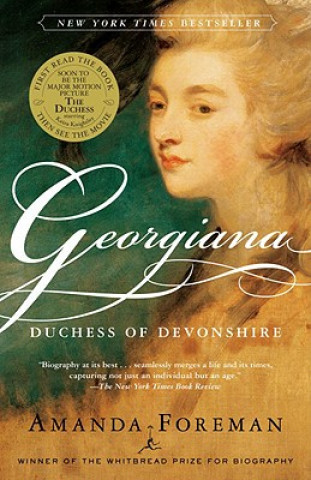 Könyv Georgiana Duchess of Devonshire Amanda Foreman