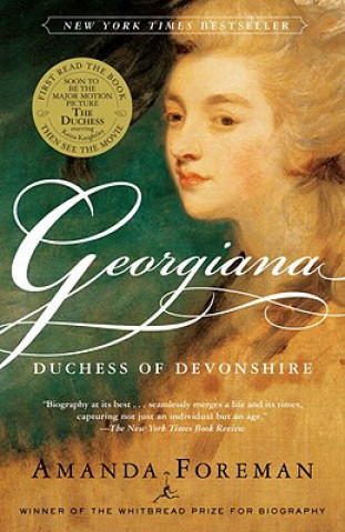 Knjiga Georgiana Duchess of Devonshire Amanda Foreman