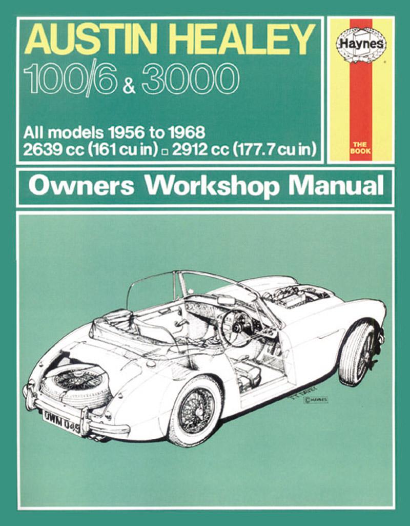 Livre Austin Healey 100 Owners Workshop Manual 