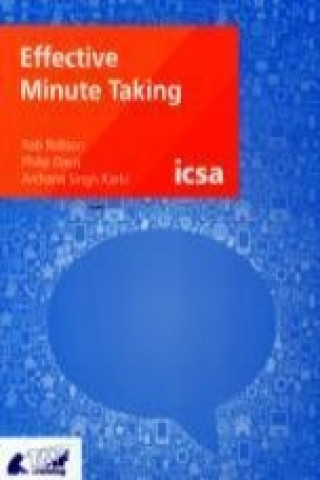 Knjiga Effective Minute Taking Rob Robson