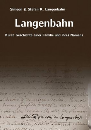 Knjiga Langenbahn Simeon Langenbahn