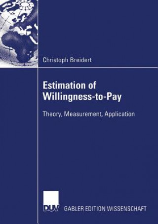 Книга Estimation of Willingness-to-Pay Christoph Breidert