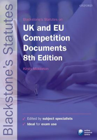 Książka Blackstone's UK & EU Competition Documents 