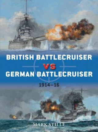 Carte British Battlecruiser vs German Battlecruiser Mark Stille