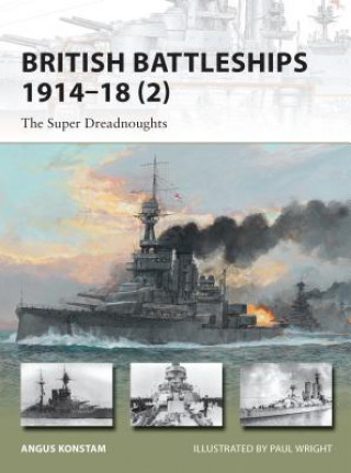 Carte British Battleships 1914-18 (2) Angus Konstam