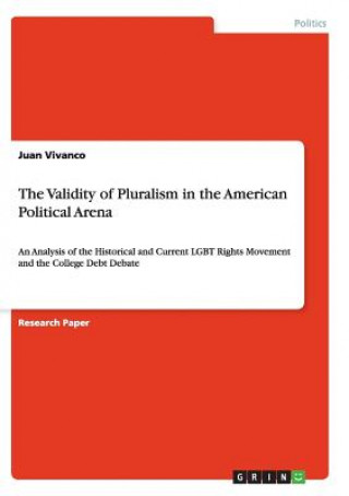 Kniha Validity of Pluralism in the American Political Arena Juan Vivanco