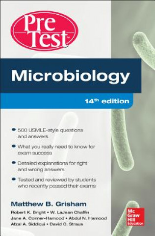 Книга Microbiology PreTest Self-Assessment and Review 14/E Matthew Grisham
