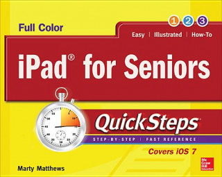 Könyv iPad for Seniors QuickSteps Marty Matthews