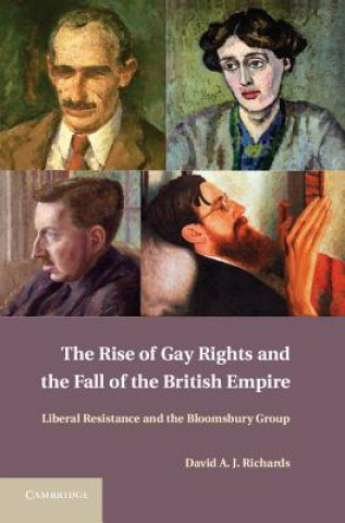 Książka Rise of Gay Rights and the Fall of the British Empire David AJ Richards