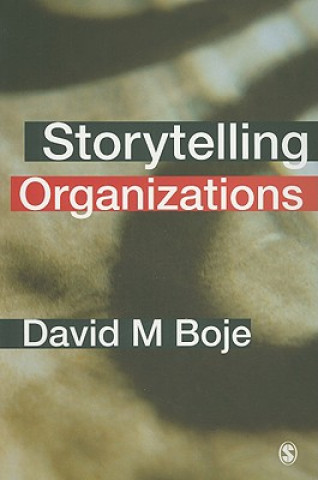 Carte Storytelling Organizations David M Boje