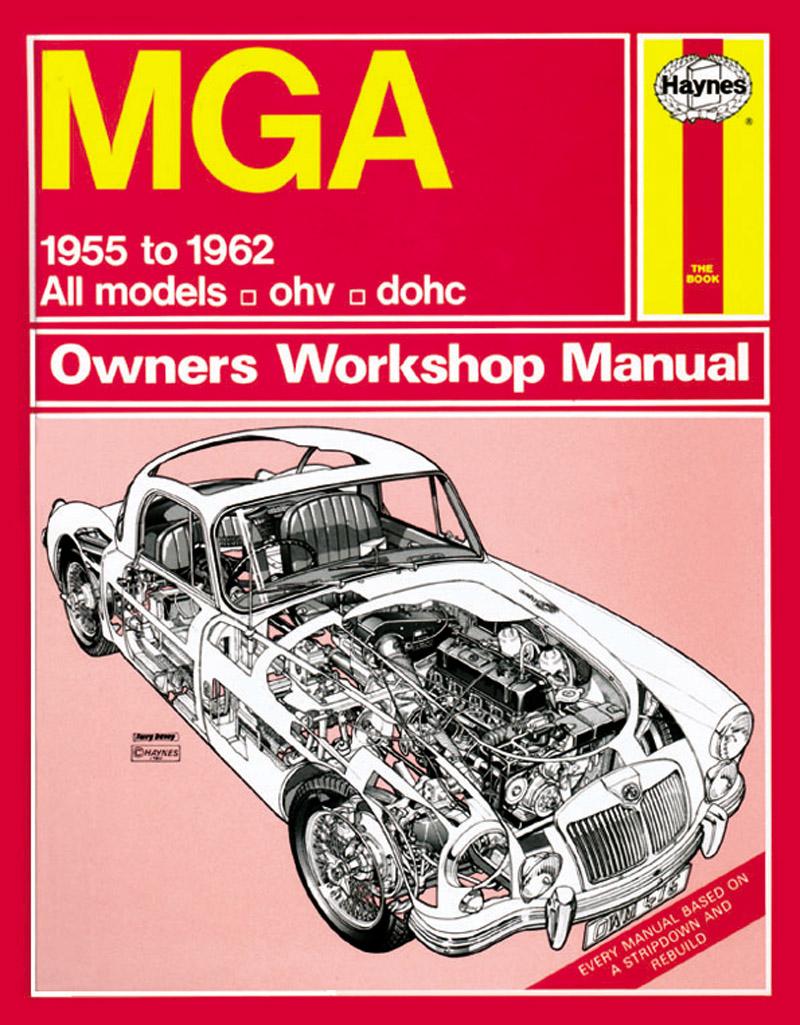 Книга MGA Owner's Workshop Manual Haynes Publishing