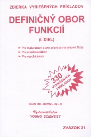 Libro Definičný obor funkcií, I. diel Marián Olejár