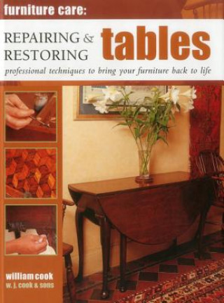 Kniha Furniture Care: Repairing & Restoring Tables William Cook