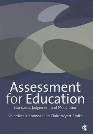 Kniha Assessment for Education Valentina Klenowski