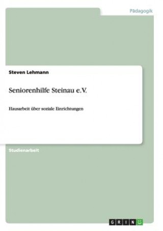 Książka Seniorenhilfe Steinau e.V. Steven Lehmann