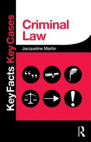 Knjiga Criminal Law Jacqueline Martin