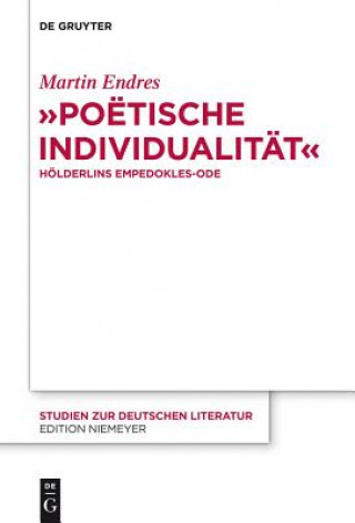 Kniha Poetische Individualitat Martin Endres