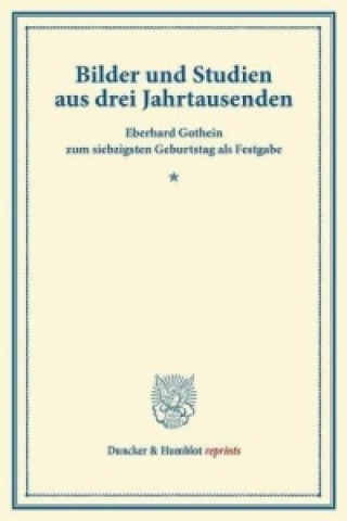 Libro Bilder und Studien aus drei Jahrtausenden. 