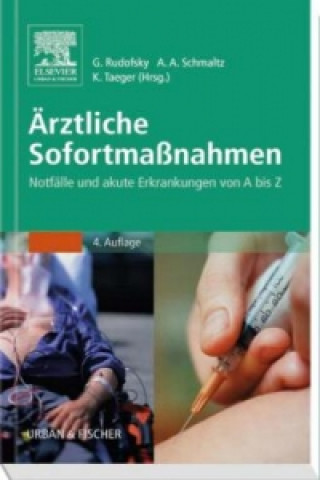Kniha Ärztliche Sofortmaßnahmen Gottfried Rudofsky