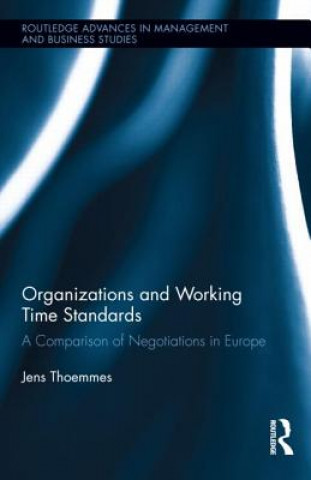 Kniha Organizations and Working Time Standards Jens Thoemmes
