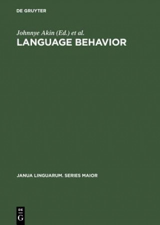 Kniha Language Behavior Johnny Akin
