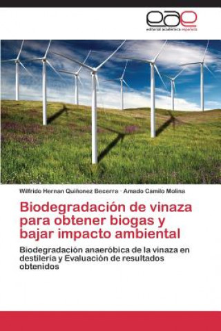 Kniha Biodegradacion de vinaza para obtener biogas y bajar impacto ambiental Wilfrido Hernan Qui