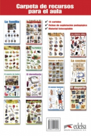 Drucksachen Carpeta de recursos para el Aula, 14 farbige Poster (48 x 68 cm) Departamento Pedagógico de Edelsa