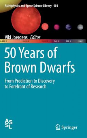 Kniha 50 Years of Brown Dwarfs Viki Joergens