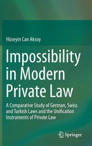 Knjiga Impossibility in Modern Private Law Huseyin Can Aksoy