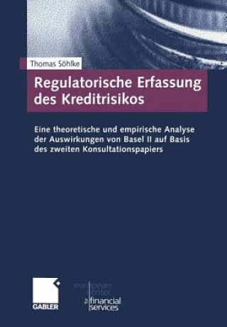 Knjiga Regulatorische Erfassung Des Kreditrisikos Thomas Söhlke