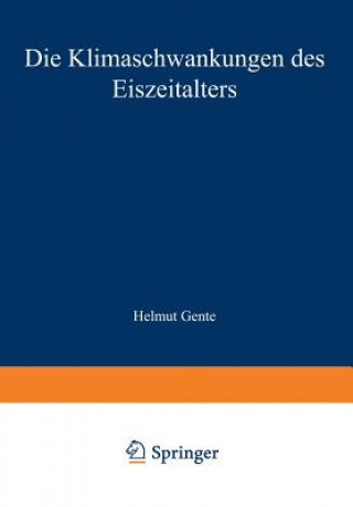 Kniha Die Klimaschwankungen Des Eiszeitalters Burkhard Frenzel