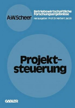 Kniha Projektsteuerung August-Wilhelm Scheer