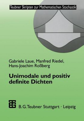 Kniha Unimodale und positiv definite Dichten, 1 Gabriele Laue