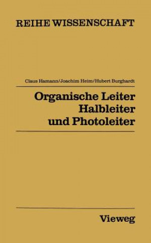 Carte Organische Leiter, Halbleiter Und Photoleiter Claus Hamann