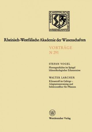 Kniha Florengeschichte Im Spiegel Bl ten kologischer Erkenntnisse Stefan Vogel