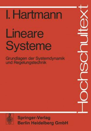 Książka Lineare Systeme, 1 I. Hartmann