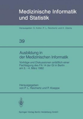 Książka Ausbildung in Der Medizinischen Informatik P. L. Reichertz