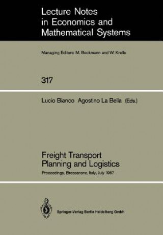 Könyv Freight Transport Planning and Logistics Lucio Bianco