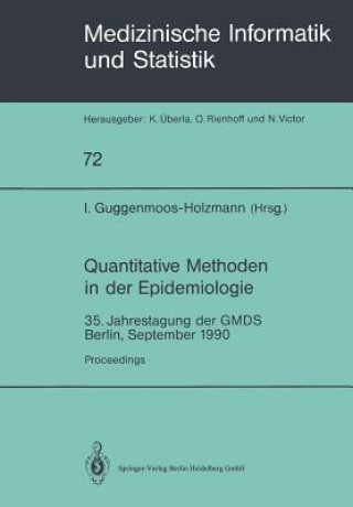 Kniha Quantitative Methoden in Der Epidemiologie Irene Guggenmoos-Holzmann