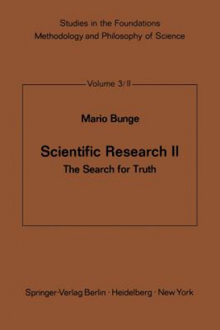 Könyv Scientific Research II M. Bunge