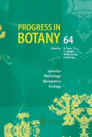 Livre Progress in Botany Karl Esser